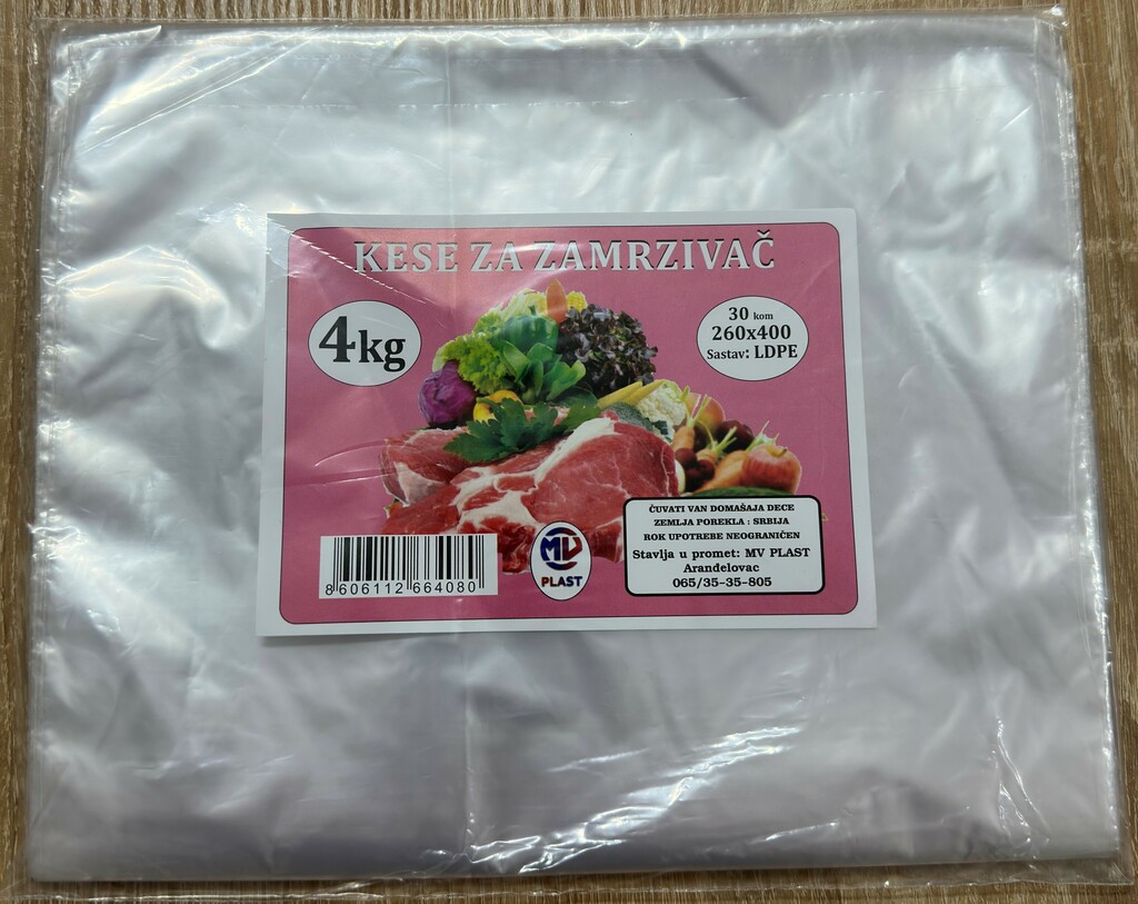 KESE ZA ZAMRZIVAC 4KG